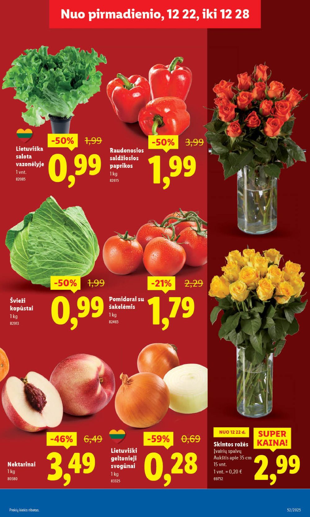 lidl - LIDL - Maisto prekių pasiūlymai (2025 12 22 - 2025 12 28) - page: 5