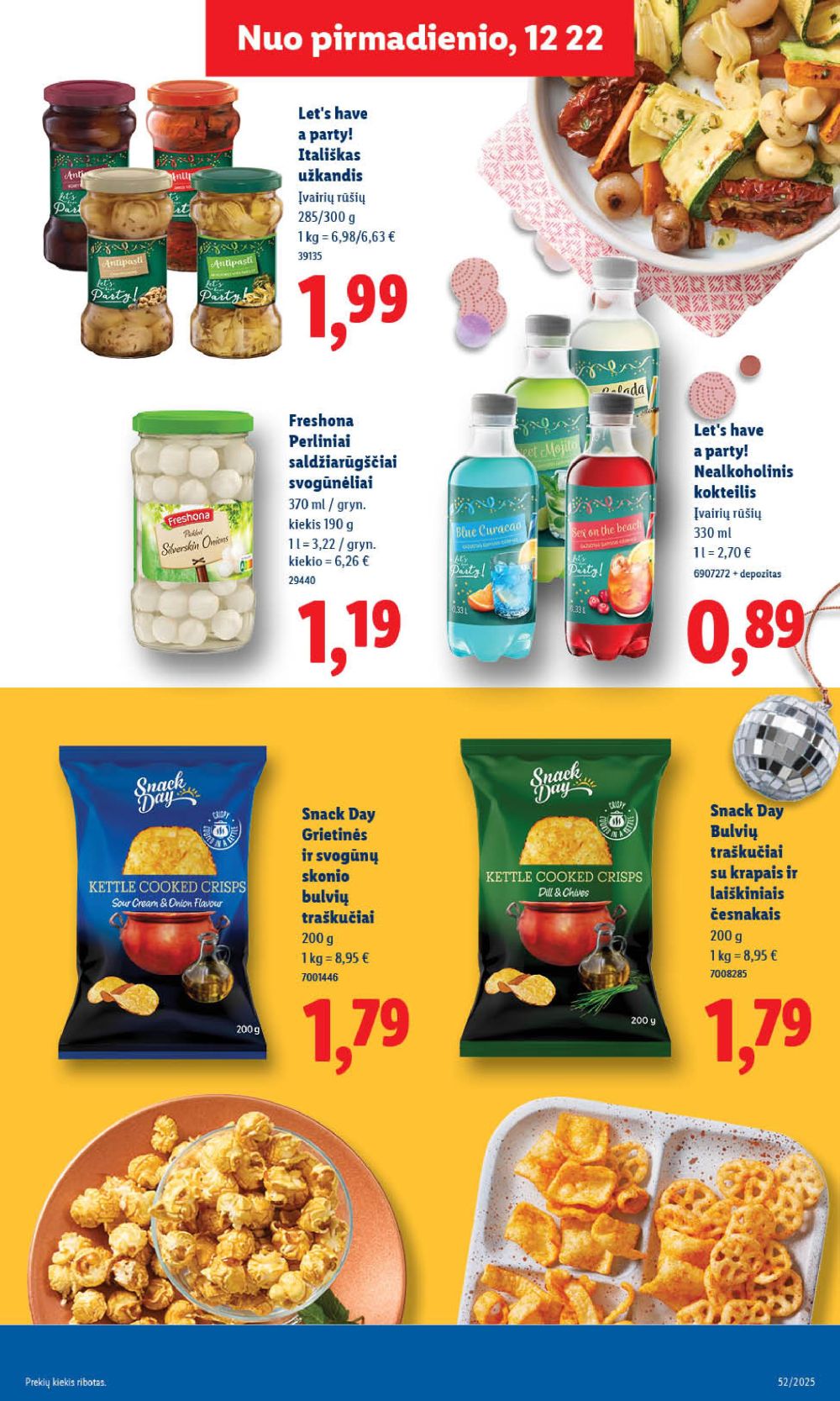 lidl - LIDL - Maisto prekių pasiūlymai (2025 12 22 - 2025 12 28) - page: 35