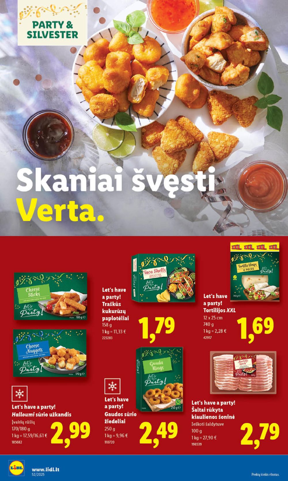lidl - LIDL - Maisto prekių pasiūlymai (2025 12 22 - 2025 12 28) - page: 32