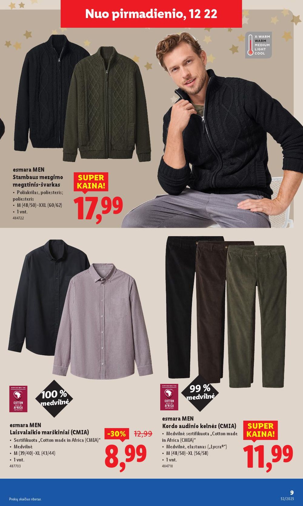 lidl - LIDL - Ne maisto prekių pasiūlymai (2025 12 22 - 2025 12 28) - page: 9