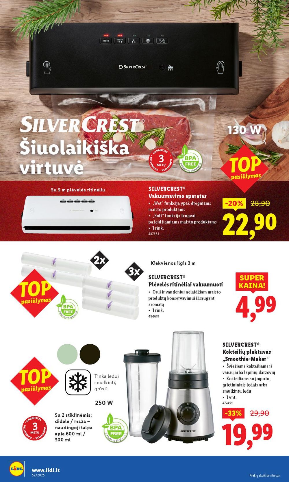 lidl - LIDL - Ne maisto prekių pasiūlymai (2025 12 22 - 2025 12 28) - page: 2