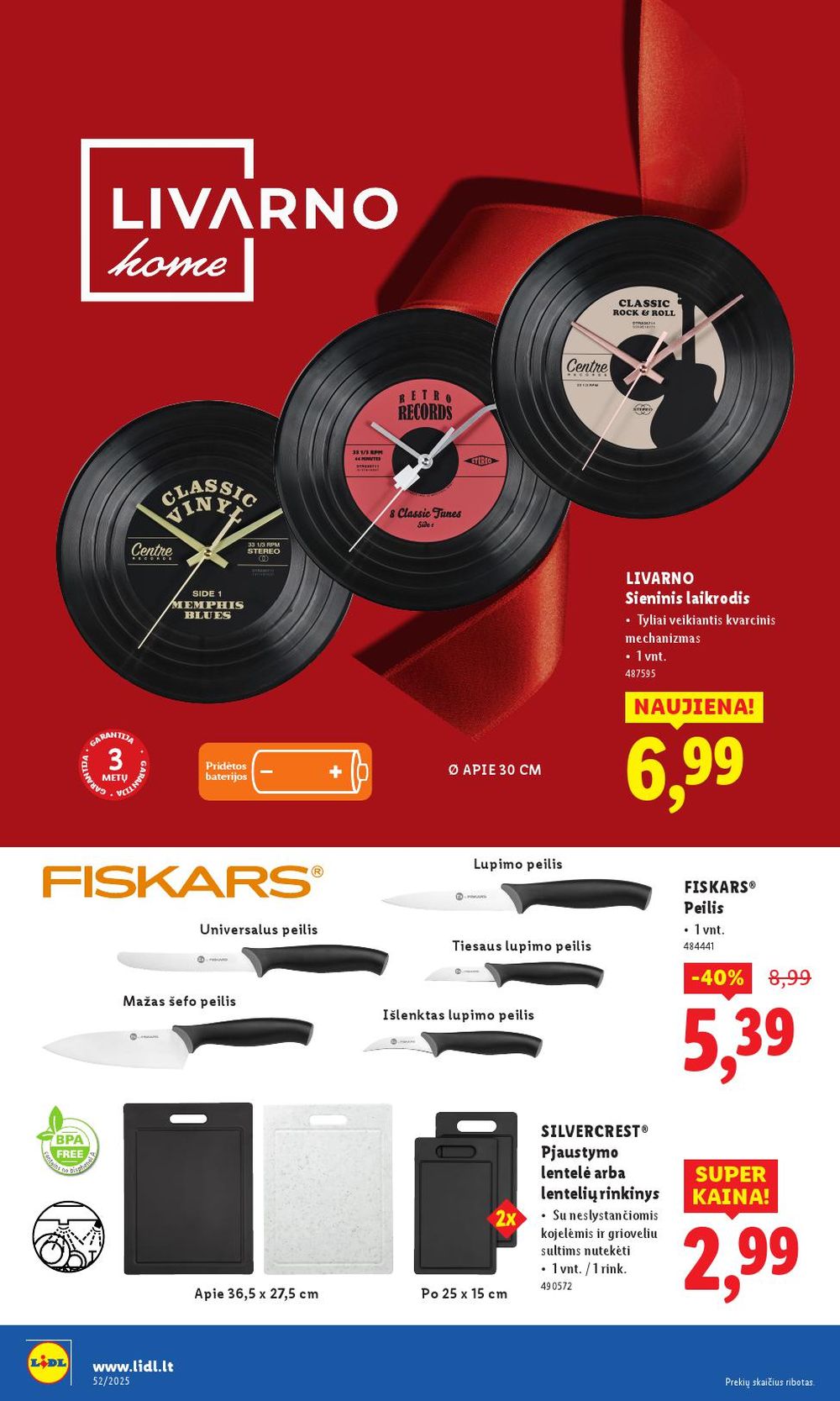 lidl - LIDL - Ne maisto prekių pasiūlymai (2025 12 22 - 2025 12 28) - page: 6