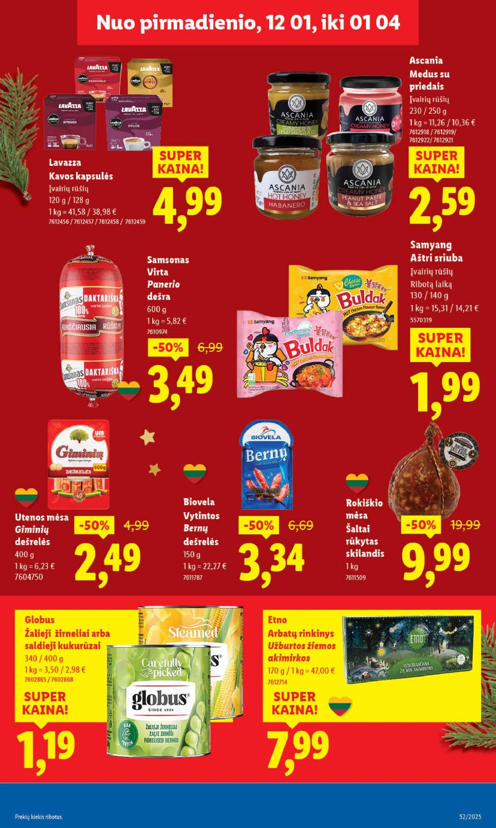 lidl - LIDL - Maisto prekių pasiūlymai (2025 12 26 - 2025 12 28) - page: 27