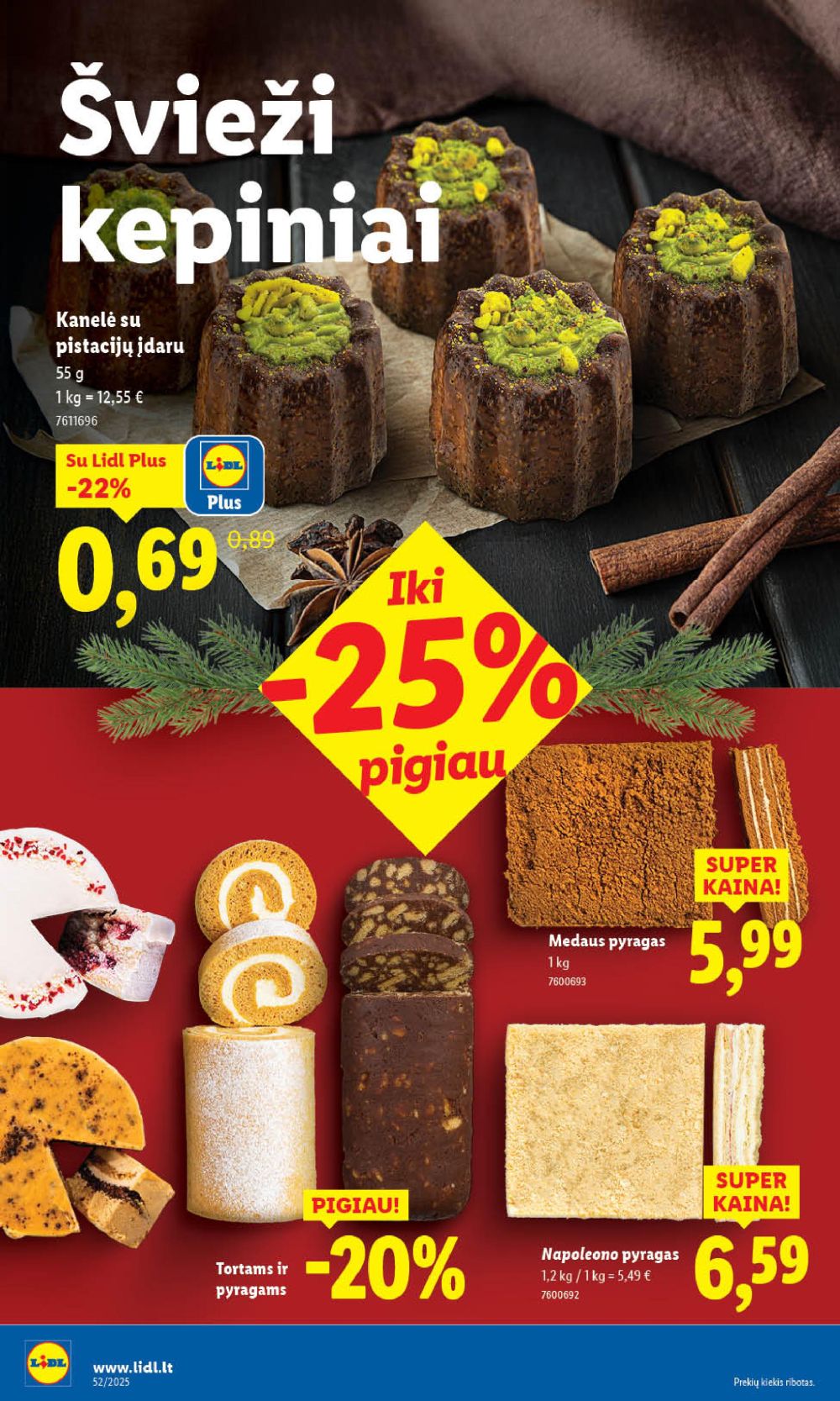 lidl - LIDL - Maisto prekių pasiūlymai (2025 12 26 - 2025 12 28) - page: 6