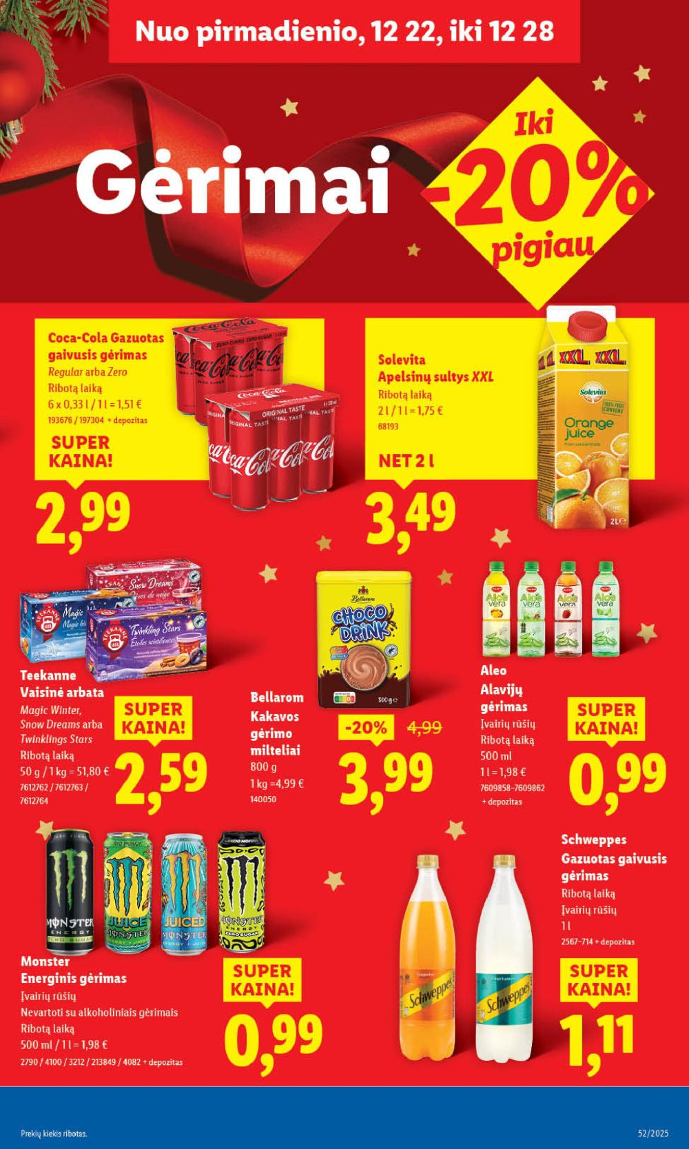 lidl - LIDL - Maisto prekių pasiūlymai (2025 12 26 - 2025 12 28) - page: 35