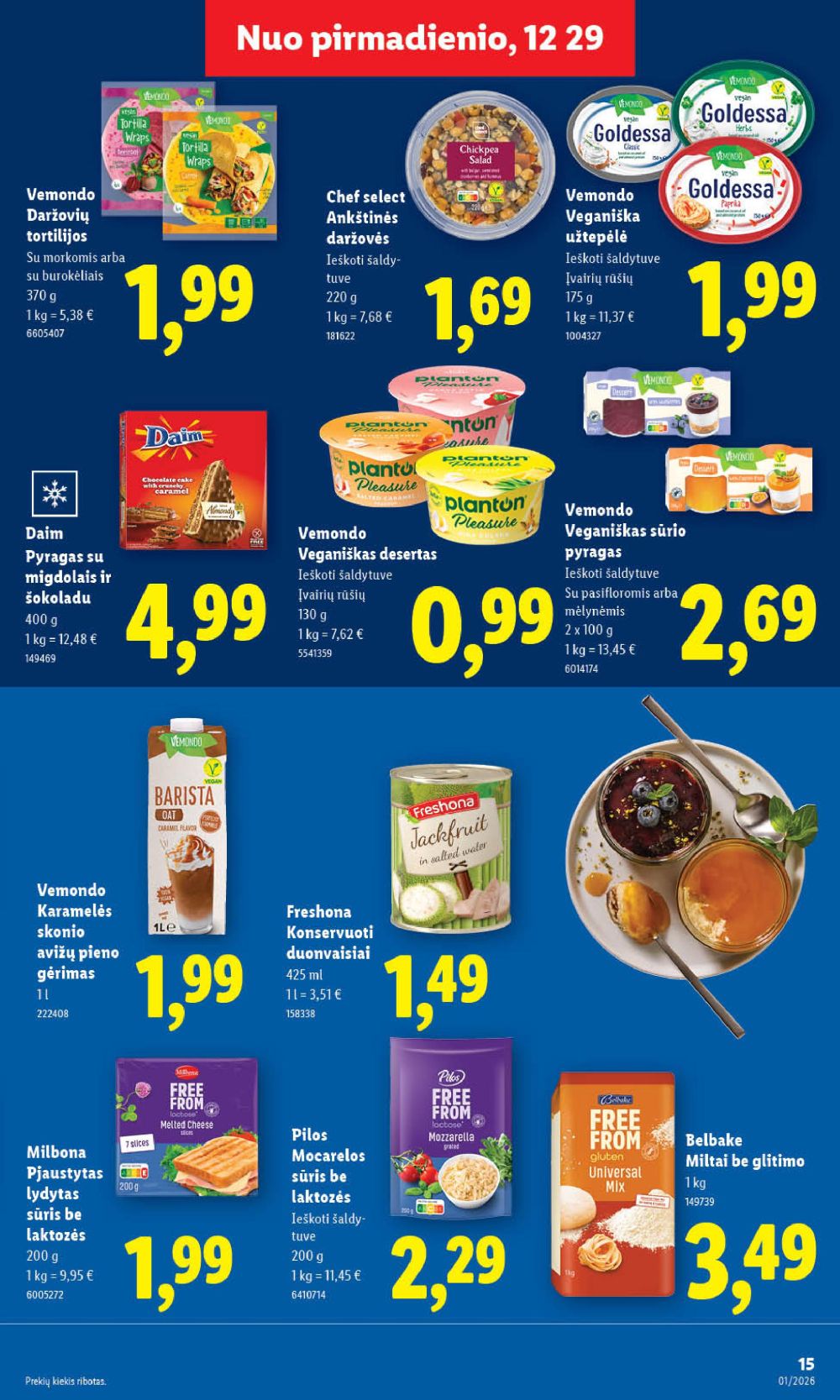 lidl - LIDL - Maisto prekių pasiūlymai (2025 12 29 - 2026 01 04) - page: 15