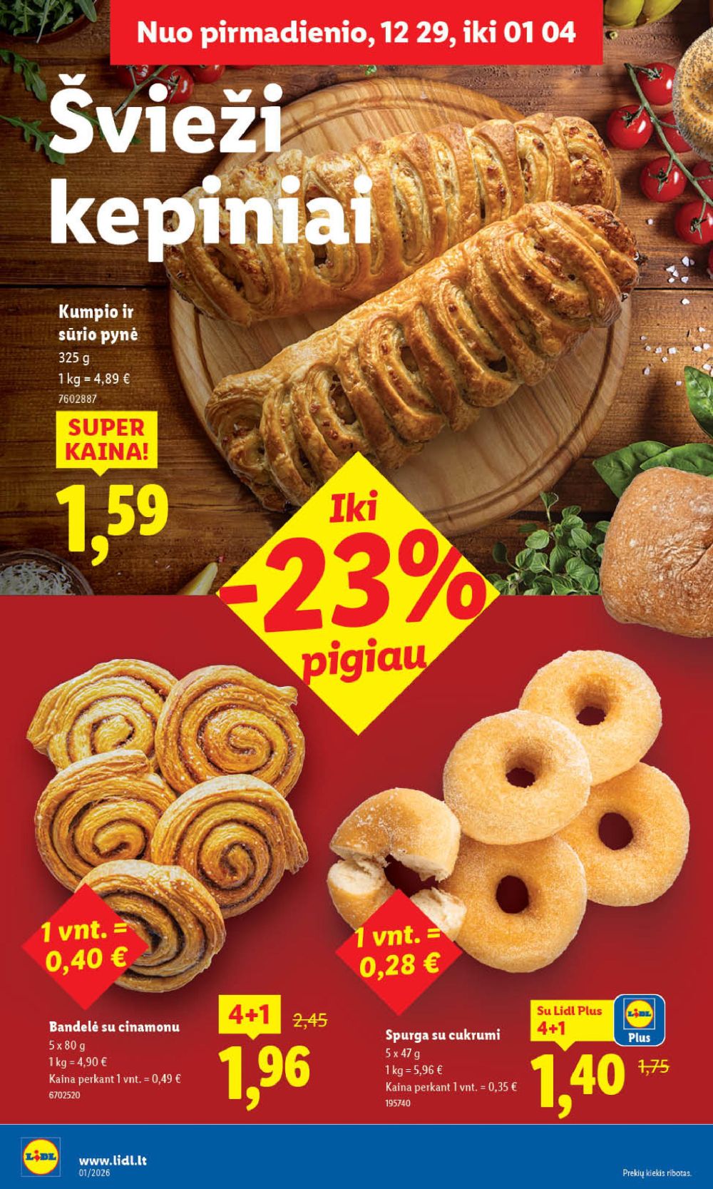 lidl - LIDL - Maisto prekių pasiūlymai (2025 12 29 - 2026 01 04) - page: 6