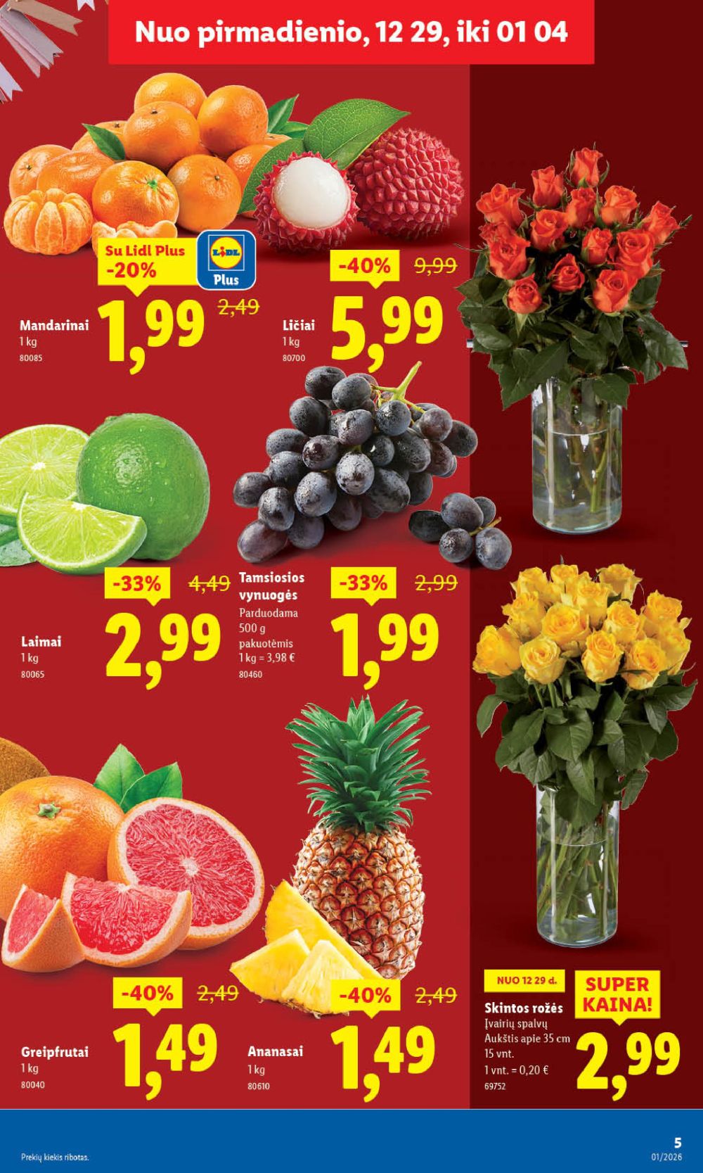 lidl - LIDL - Maisto prekių pasiūlymai (2025 12 29 - 2026 01 04) - page: 5