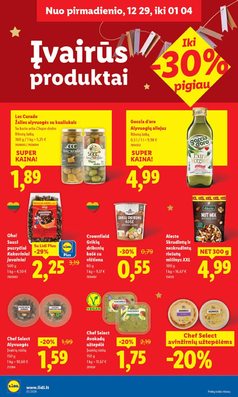 lidl - LIDL - Maisto prekių pasiūlymai (2025 12 29 - 2026 01 04) - page: 26