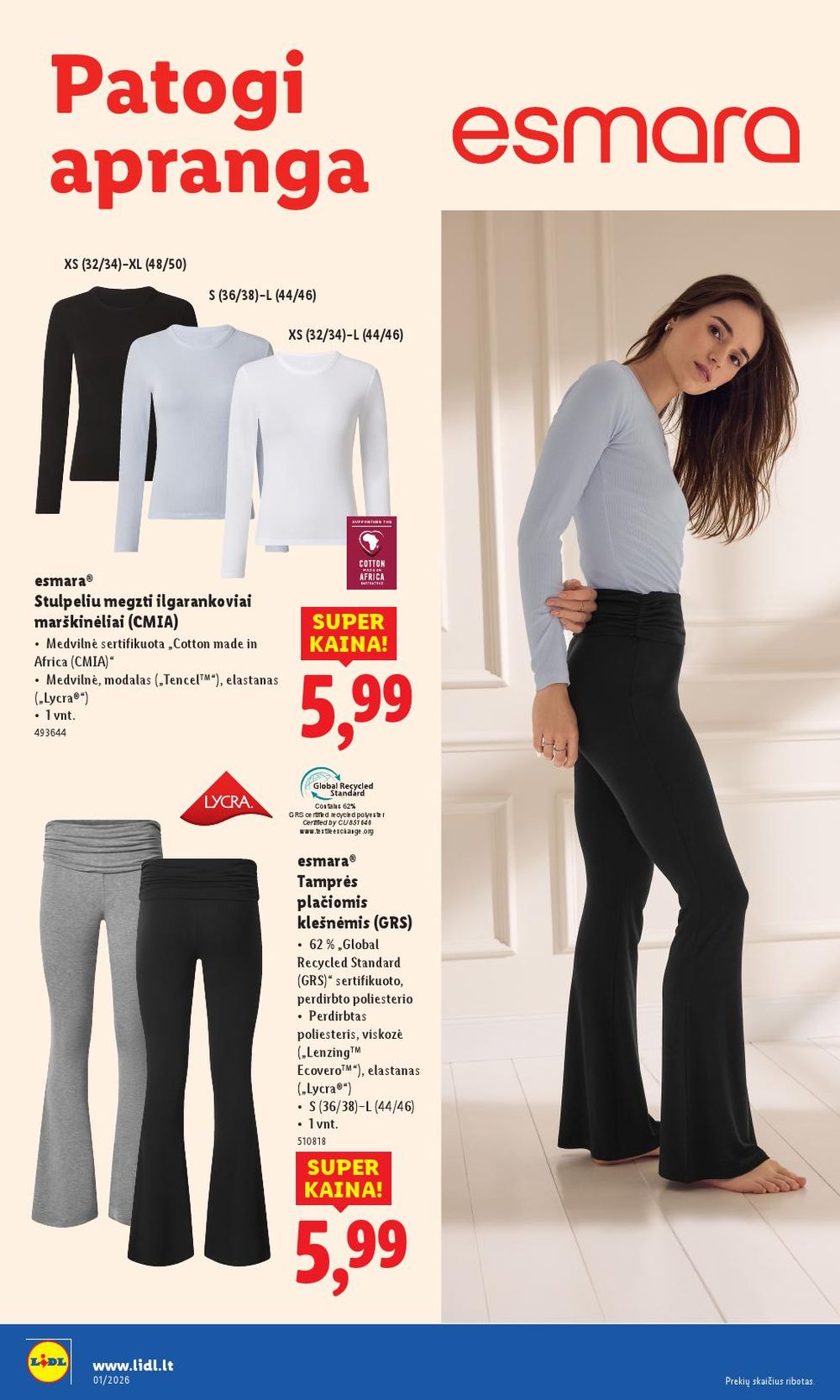 lidl - LIDL - Ne maisto prekių pasiūlymai (2025 12 29 - 2026 01 04) - page: 26
