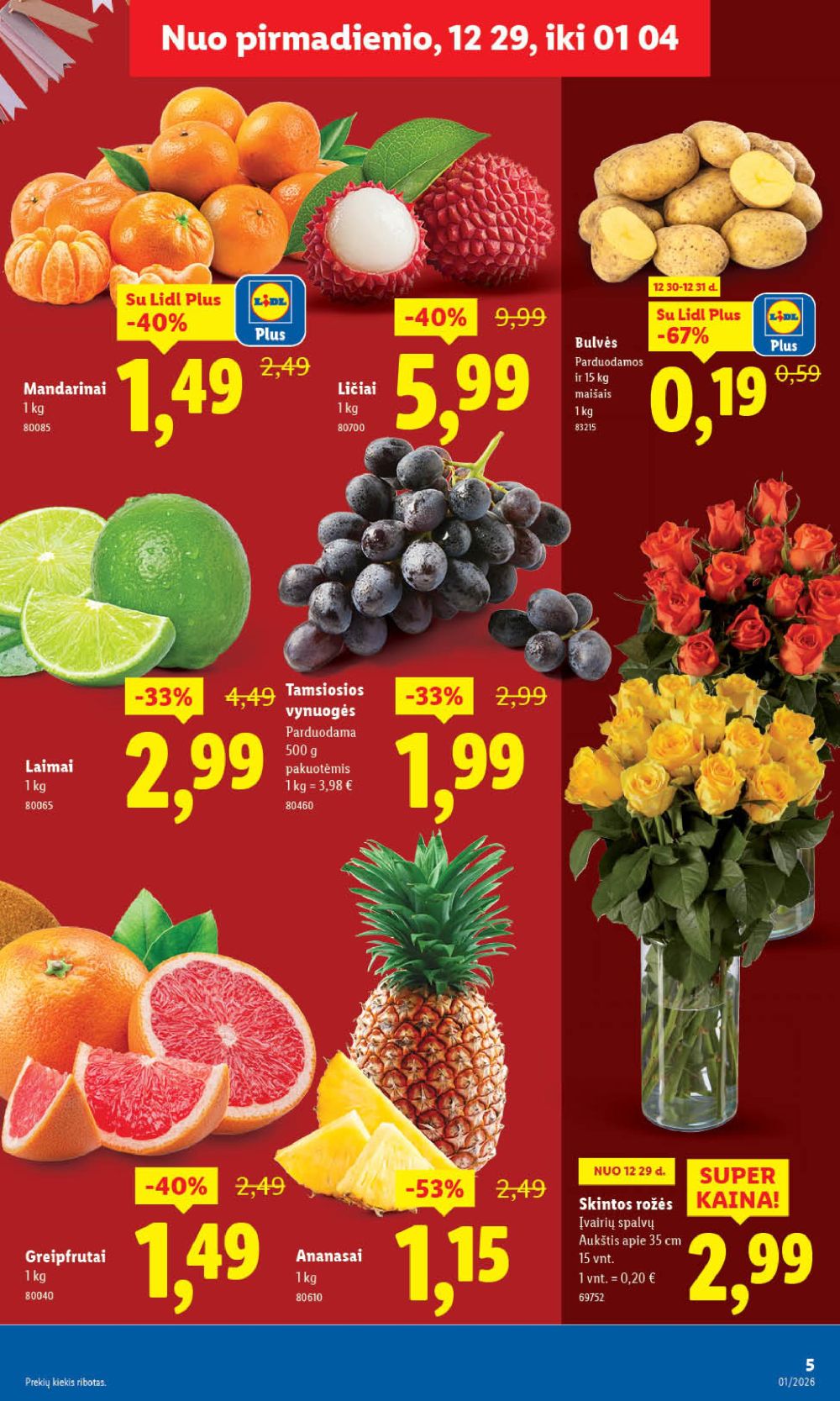 lidl - LIDL - Maisto prekių pasiūlymai (2026 01 02 - 2026 01 04) - page: 5