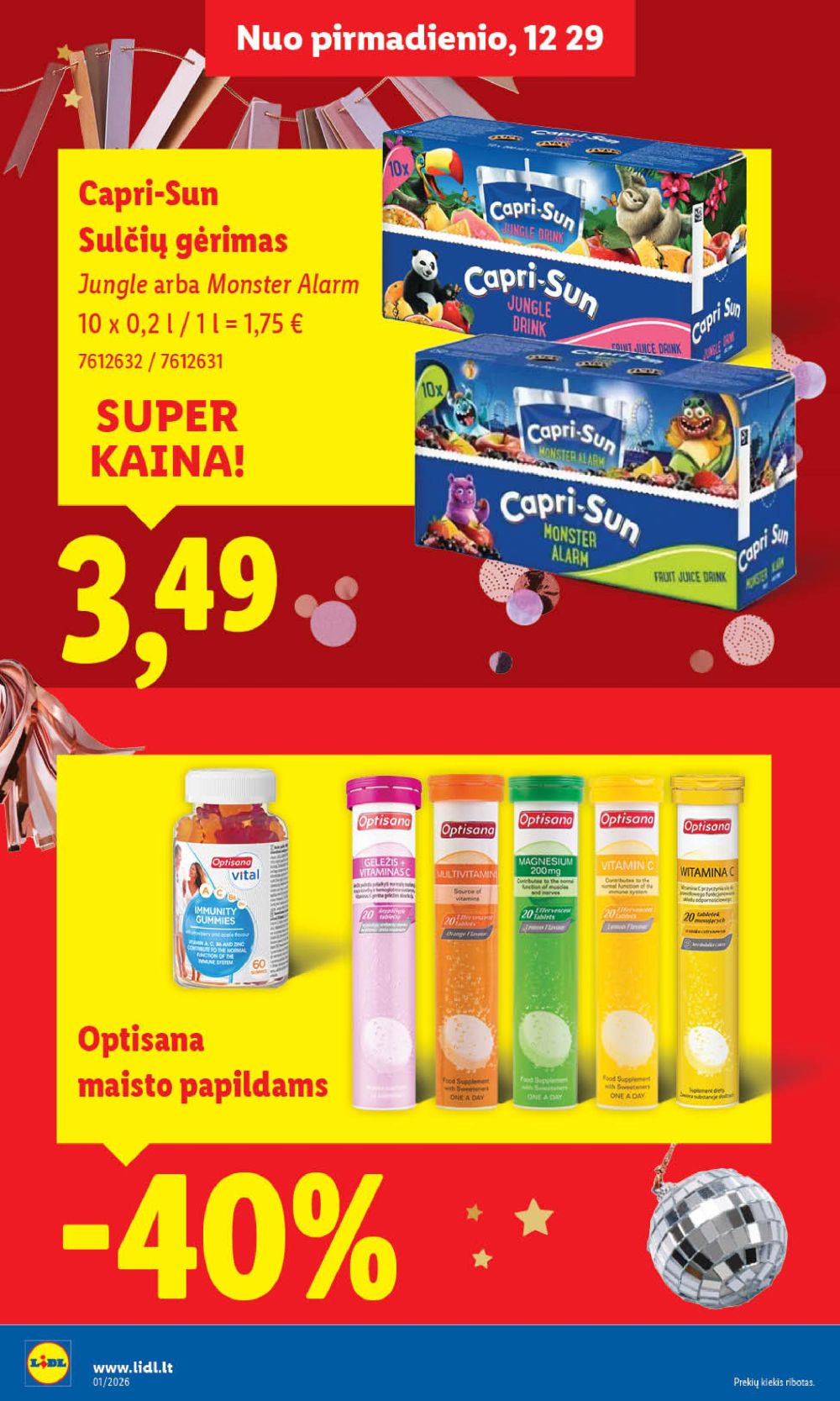 lidl - LIDL - Maisto prekių pasiūlymai (2026 01 02 - 2026 01 04) - page: 24