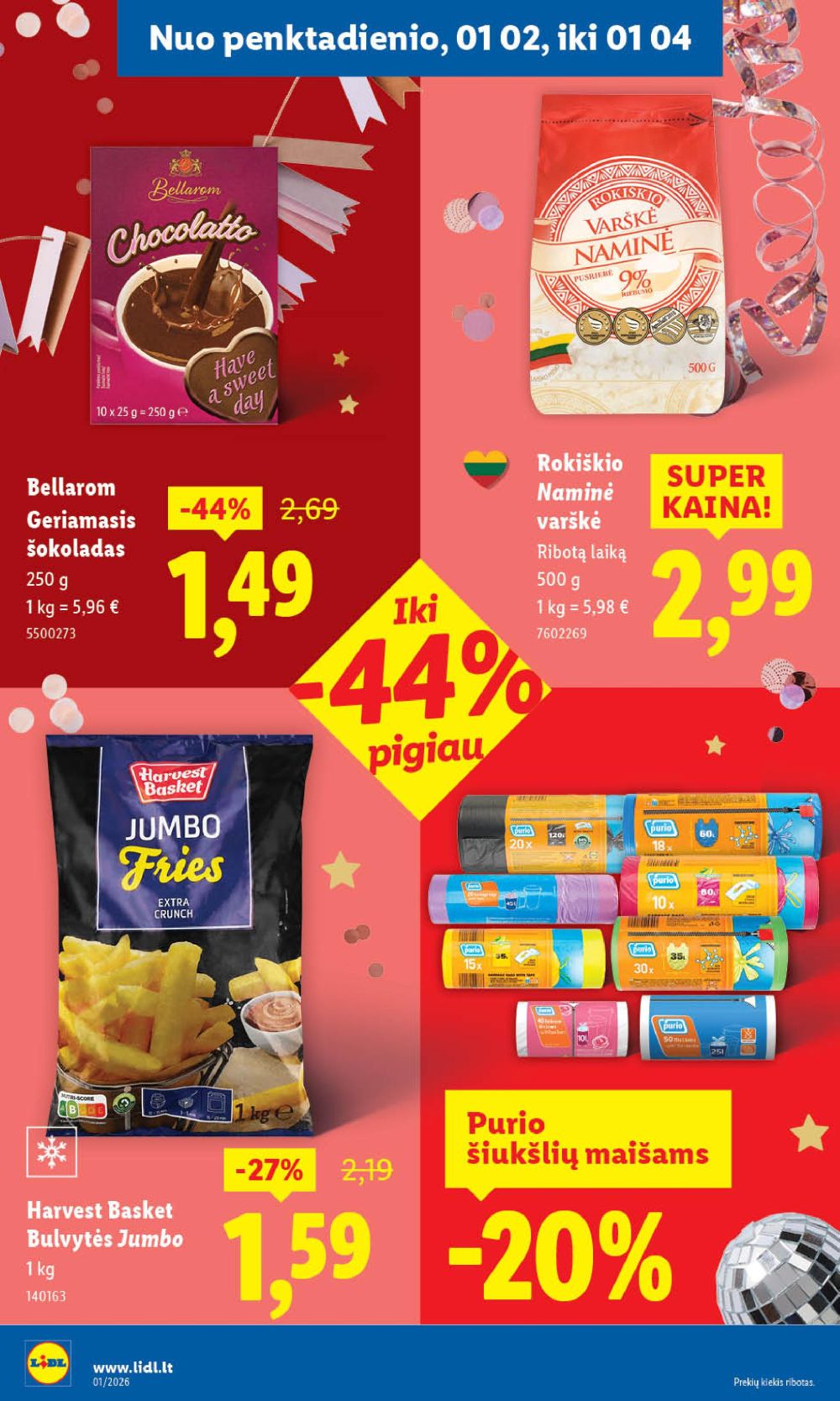 lidl - LIDL - Maisto prekių pasiūlymai (2026 01 02 - 2026 01 04) - page: 8