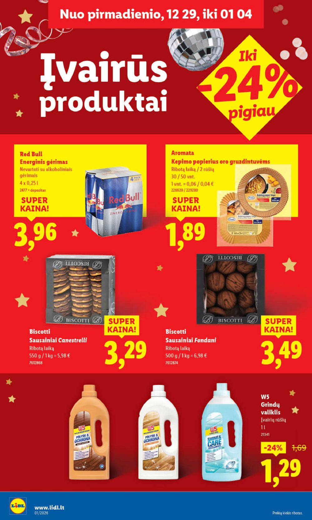 lidl - LIDL - Maisto prekių pasiūlymai (2026 01 02 - 2026 01 04) - page: 36