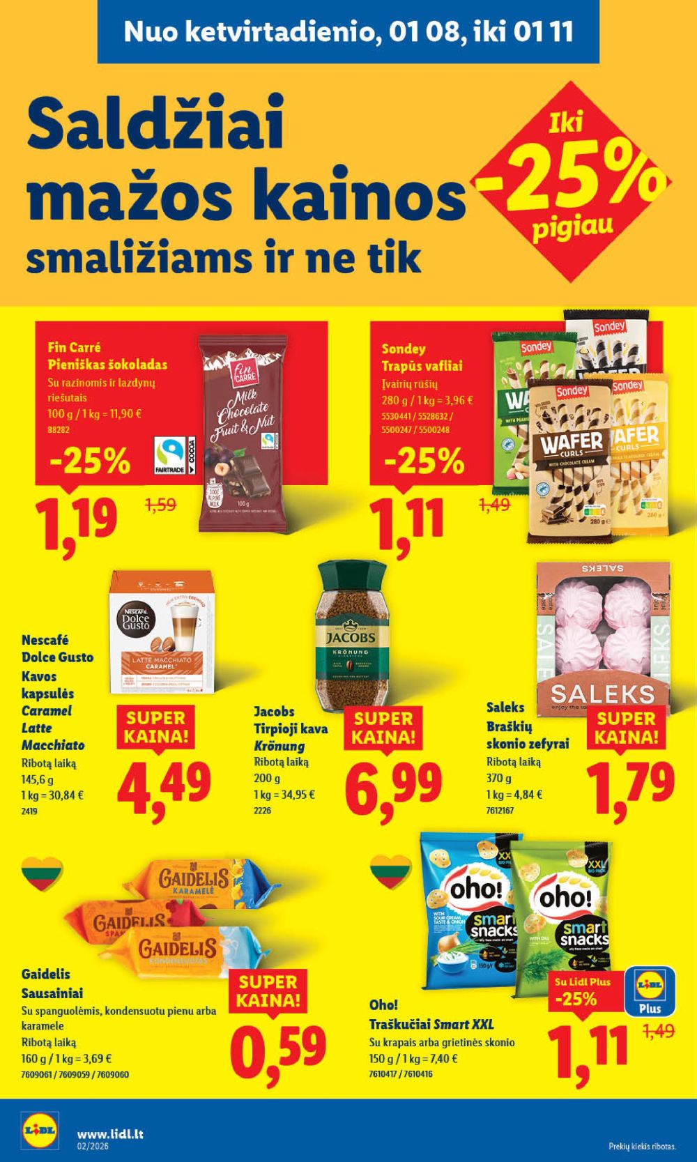 lidl - LIDL - Maisto prekių pasiūlymai (2026 01 05 - 2026 01 11) - page: 36