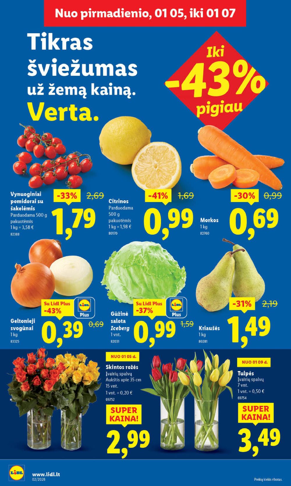 lidl - LIDL - Maisto prekių pasiūlymai (2026 01 05 - 2026 01 11) - page: 6