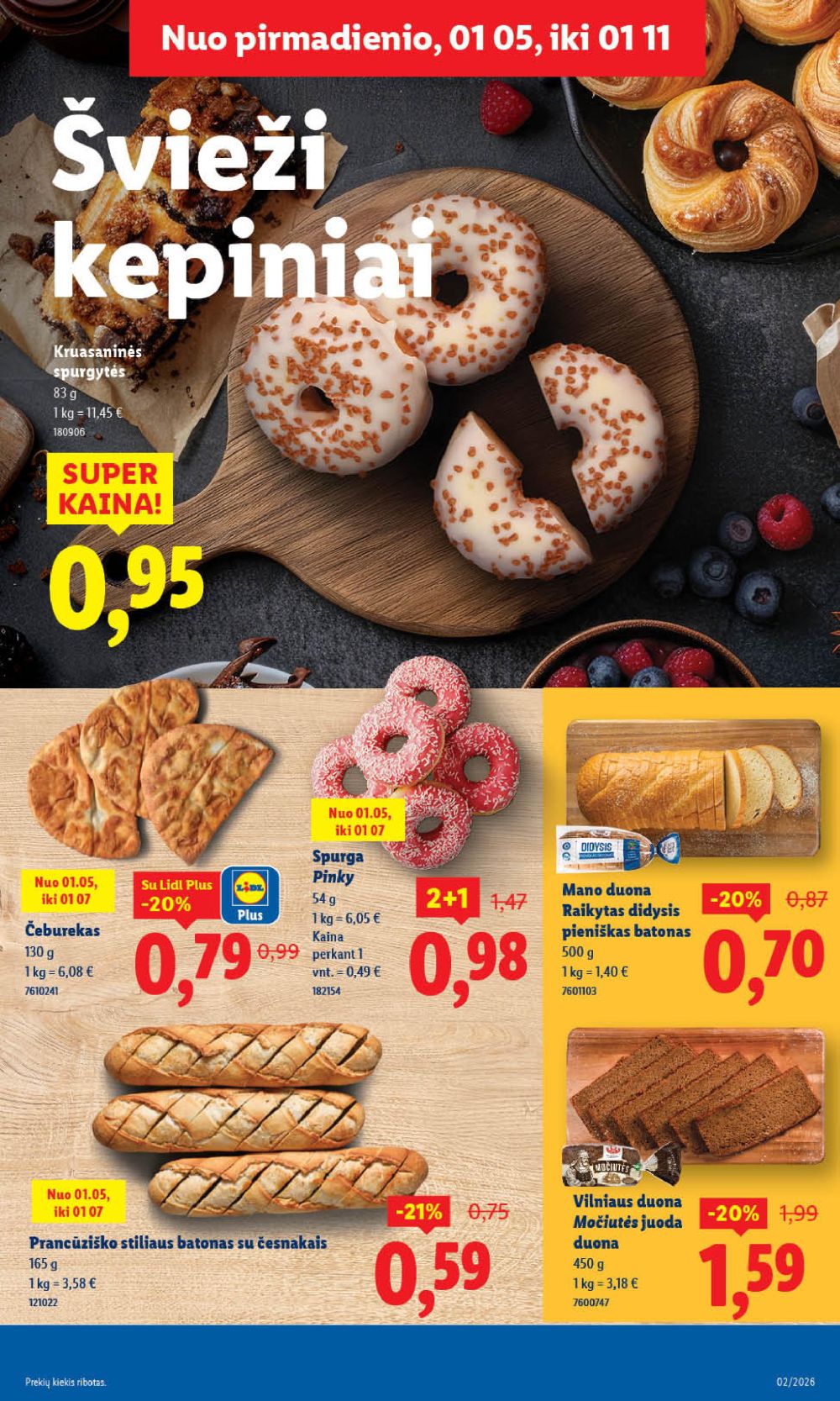 lidl - LIDL - Maisto prekių pasiūlymai (2026 01 05 - 2026 01 11) - page: 7
