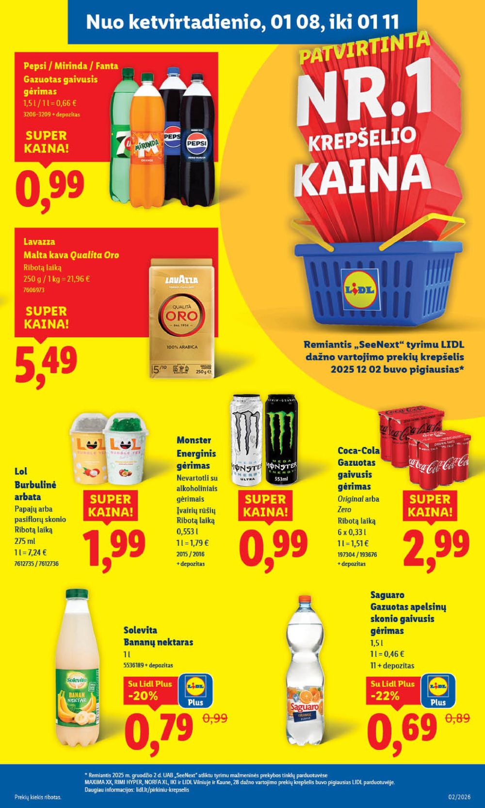 lidl - LIDL - Maisto prekių pasiūlymai (2026 01 05 - 2026 01 11) - page: 33