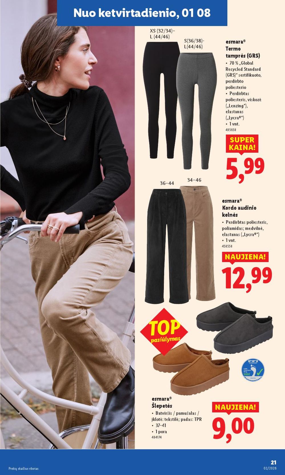 lidl - LIDL - Ne maisto prekių pasiūlymai (2026 01 05 - 2026 01 11) - page: 21