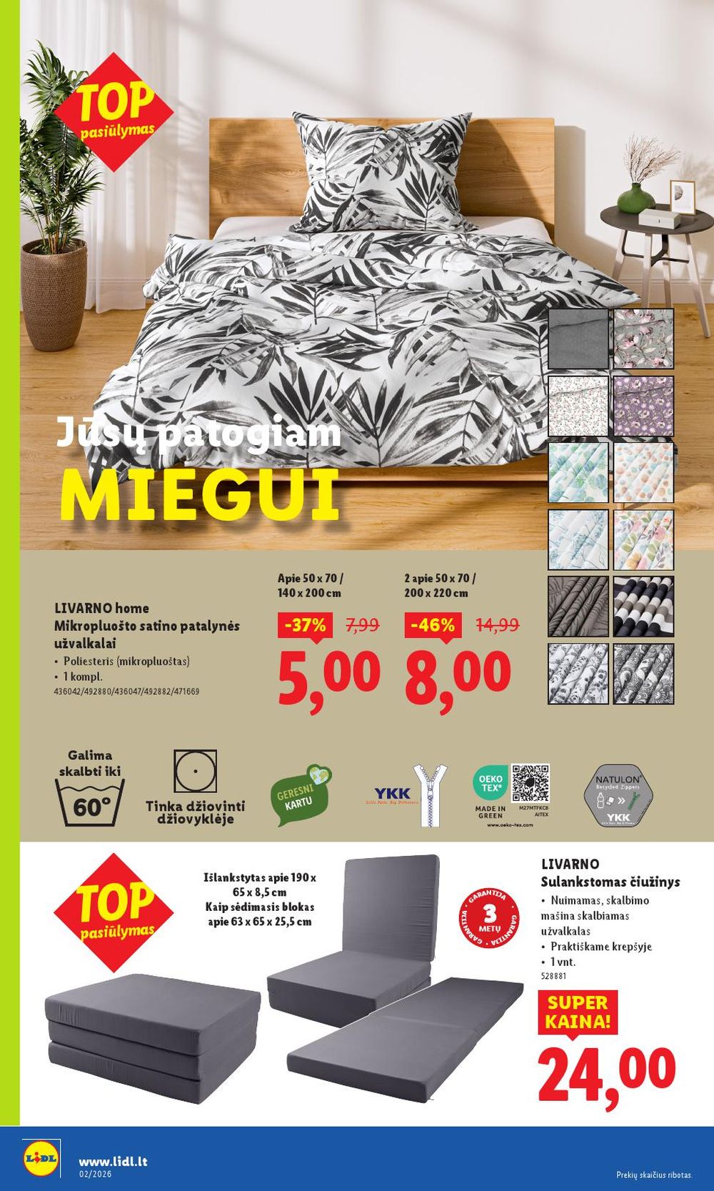 lidl - LIDL - Ne maisto prekių pasiūlymai (2026 01 05 - 2026 01 11) - page: 14