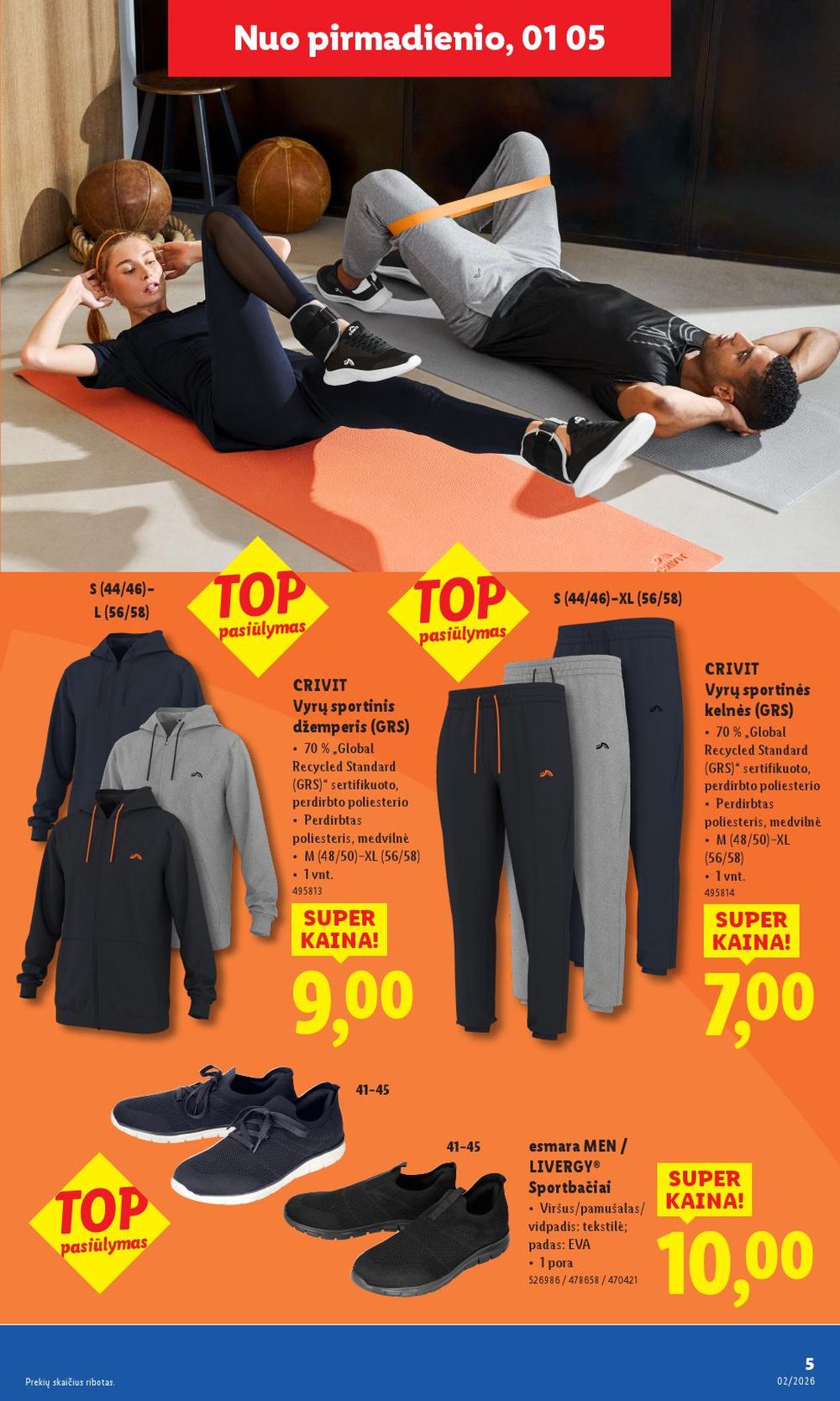 lidl - LIDL - Ne maisto prekių pasiūlymai (2026 01 05 - 2026 01 11) - page: 5