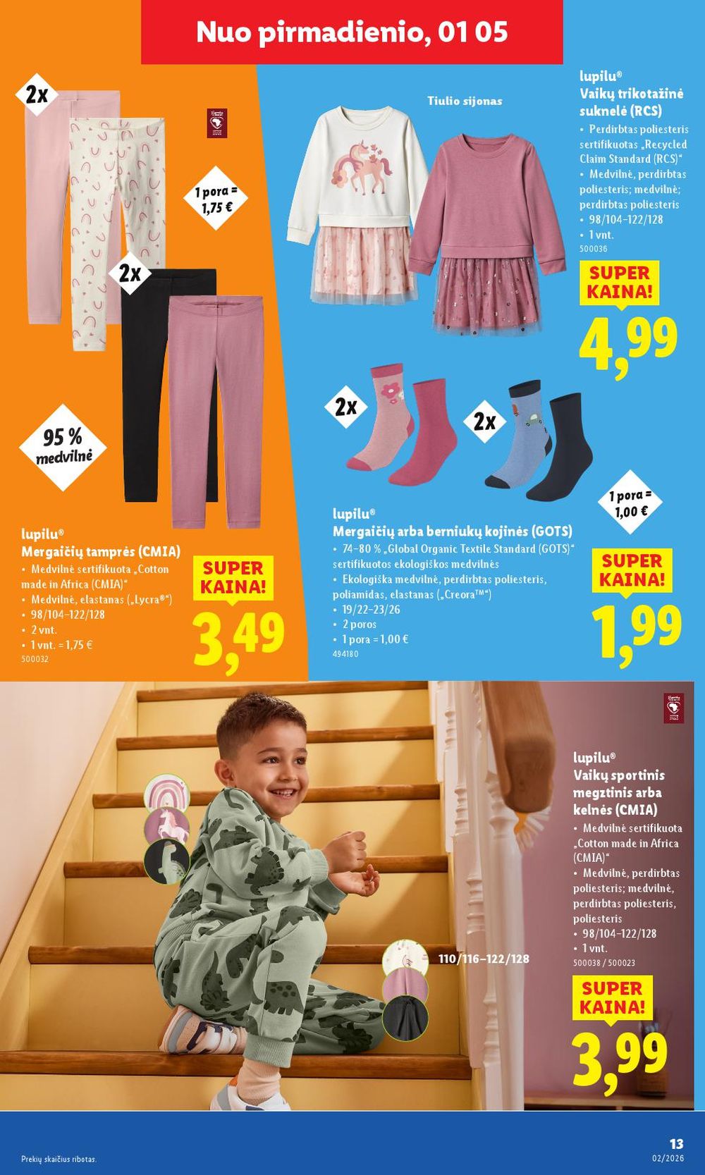 lidl - LIDL - Ne maisto prekių pasiūlymai (2026 01 05 - 2026 01 11) - page: 13