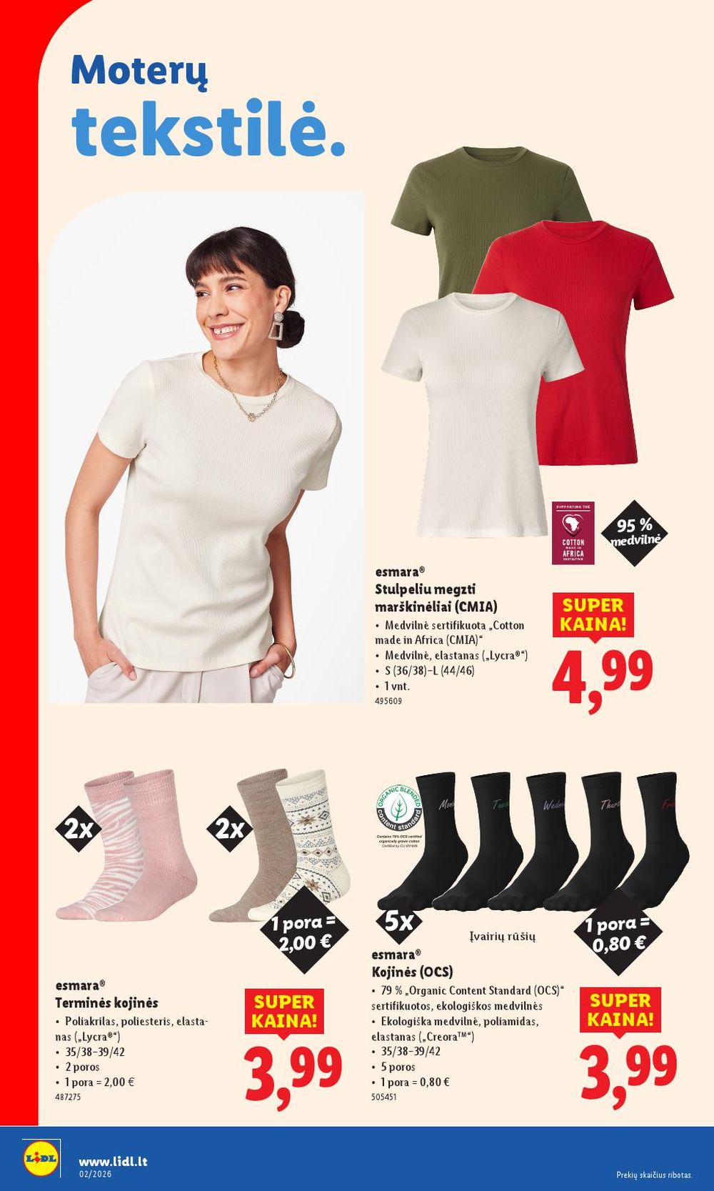 lidl - LIDL - Ne maisto prekių pasiūlymai (2026 01 05 - 2026 01 11) - page: 20