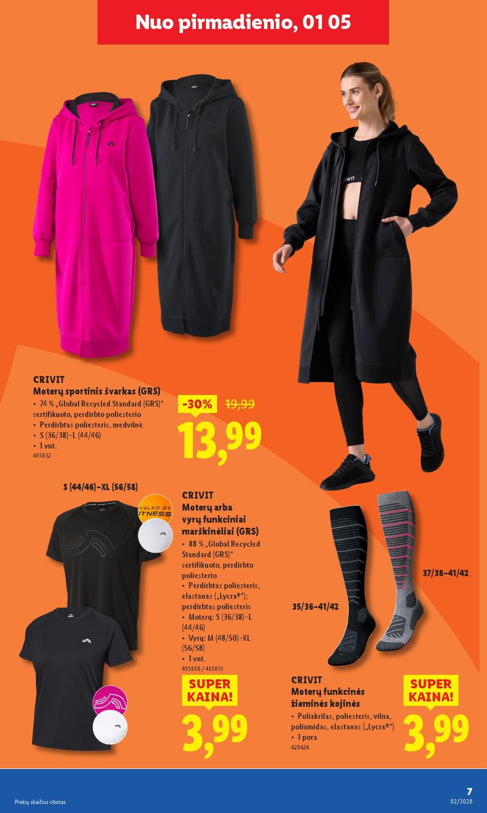 lidl - LIDL - Ne maisto prekių pasiūlymai (2026 01 05 - 2026 01 11) - page: 7