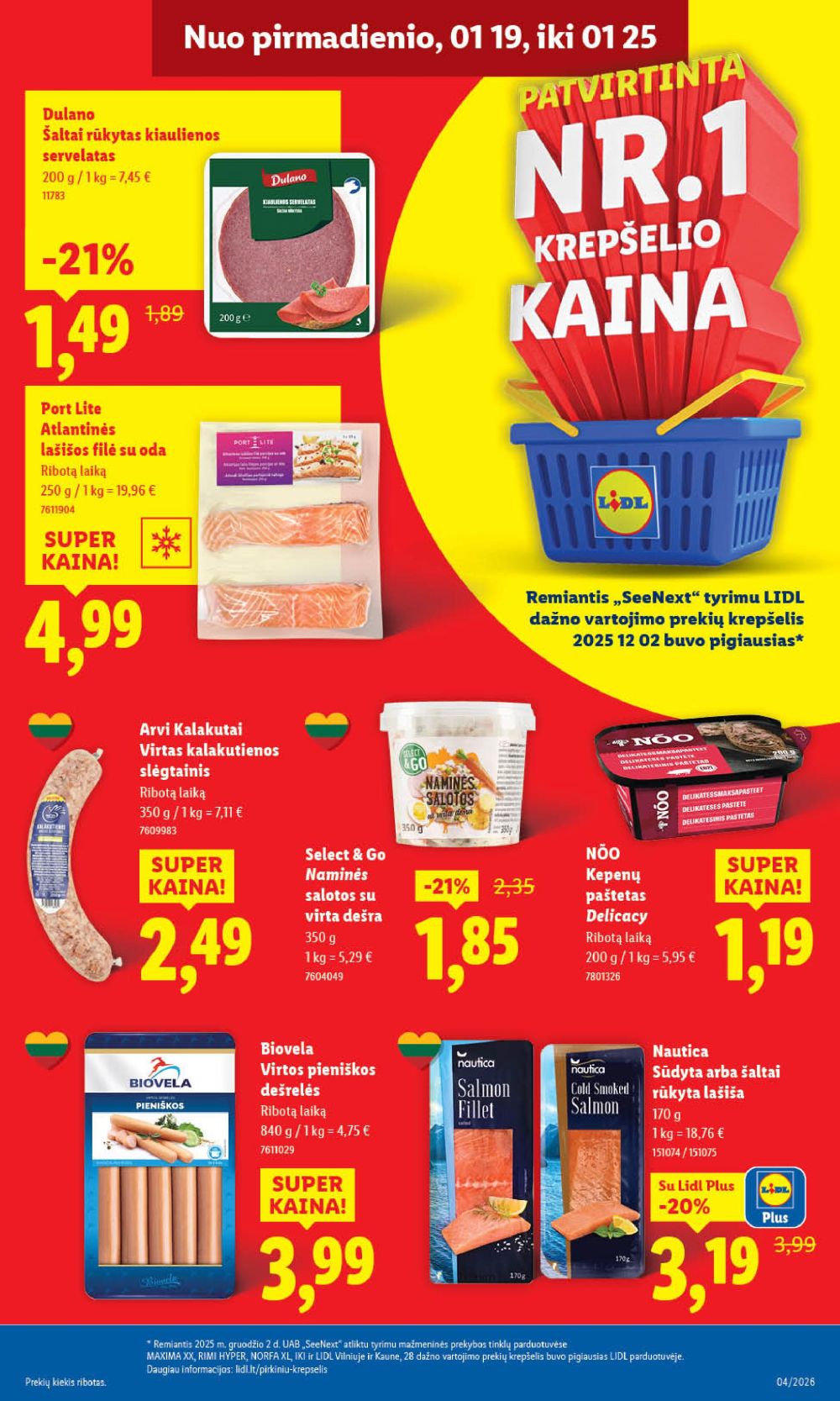 lidl - LIDL - Maisto prekių pasiūlymai (2026 01 19 - 2026 01 25) - page: 9
