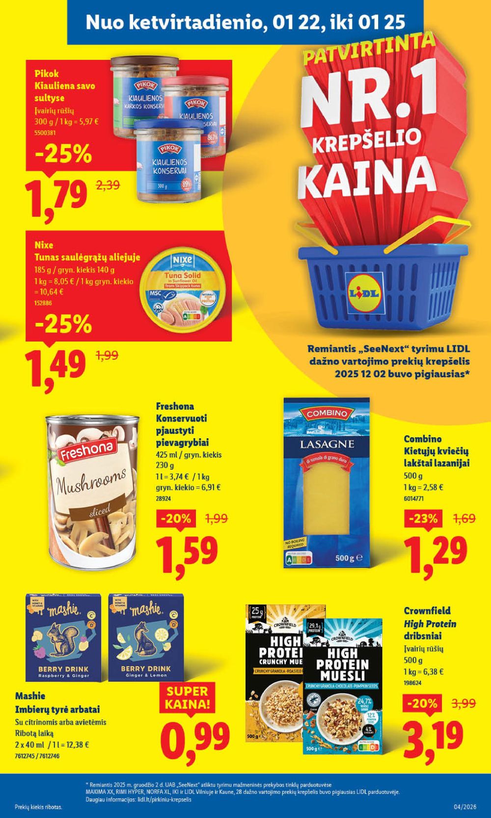 lidl - LIDL - Maisto prekių pasiūlymai (2026 01 19 - 2026 01 25) - page: 35