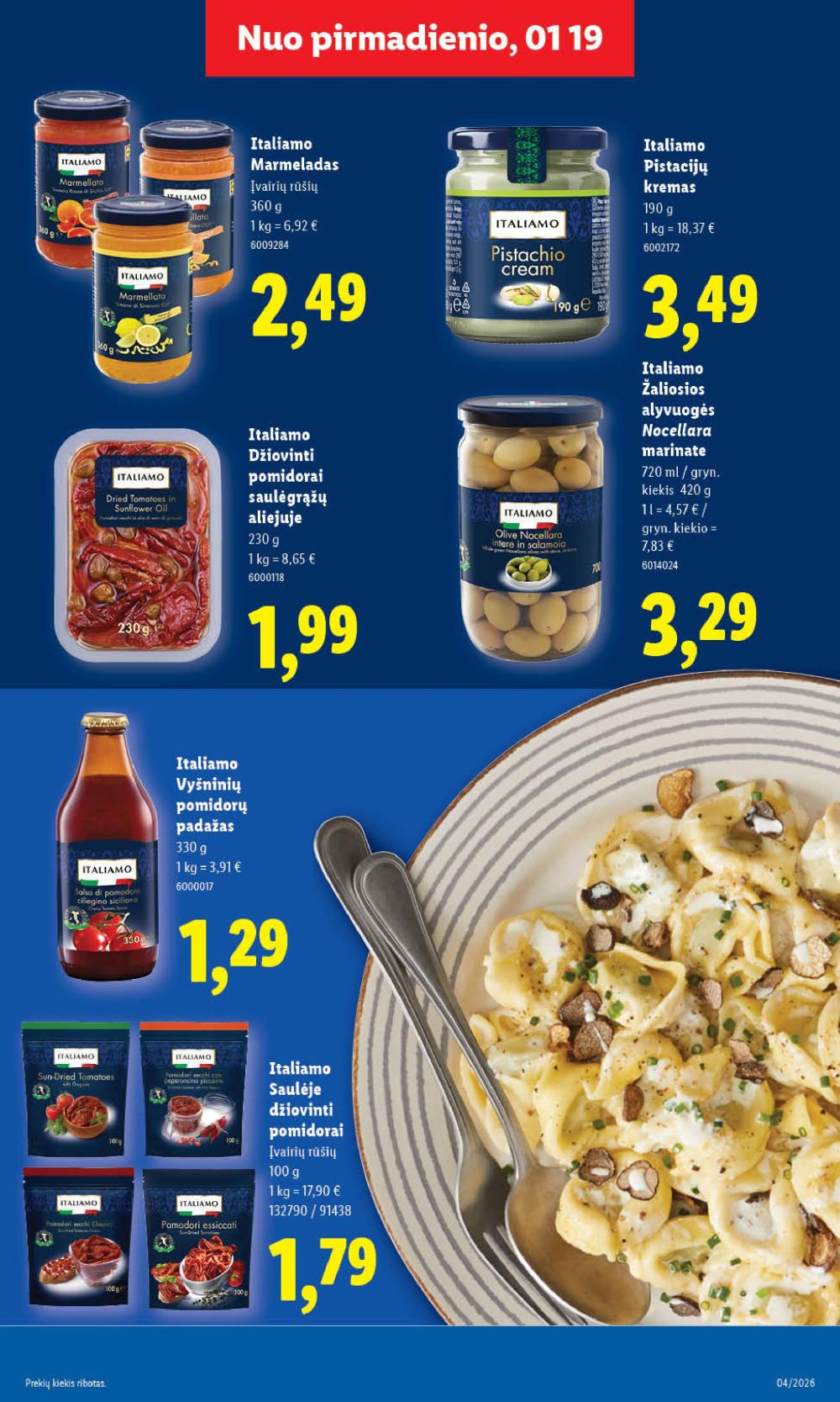 lidl - LIDL - Maisto prekių pasiūlymai (2026 01 19 - 2026 01 25) - page: 21