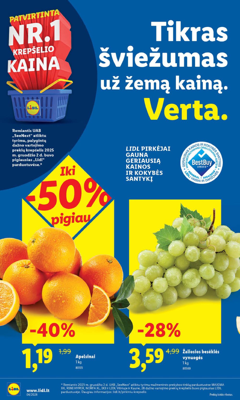 lidl - LIDL - Maisto prekių pasiūlymai (2026 01 19 - 2026 01 25) - page: 40