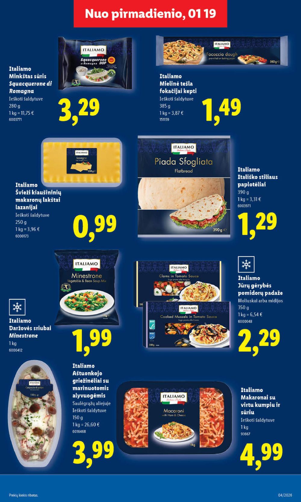 lidl - LIDL - Maisto prekių pasiūlymai (2026 01 19 - 2026 01 25) - page: 15