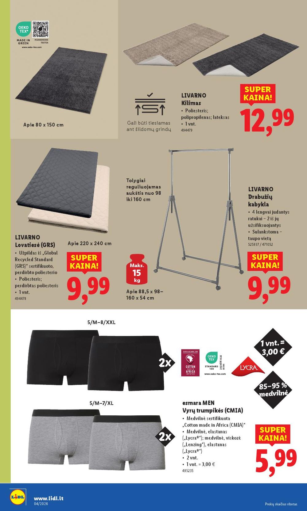 lidl - LIDL - Ne maisto prekių pasiūlymai (2026 01 19 - 2026 01 25) - page: 18