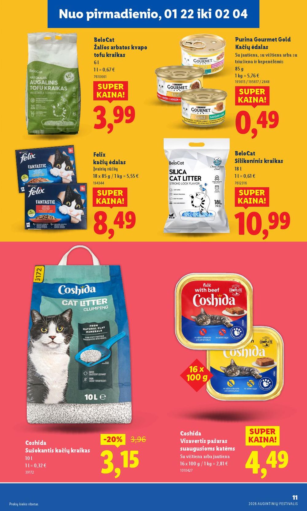 lidl - LIDL - Gyvūnų katalogas (2026 01 22 - 2026 02 04) - page: 11