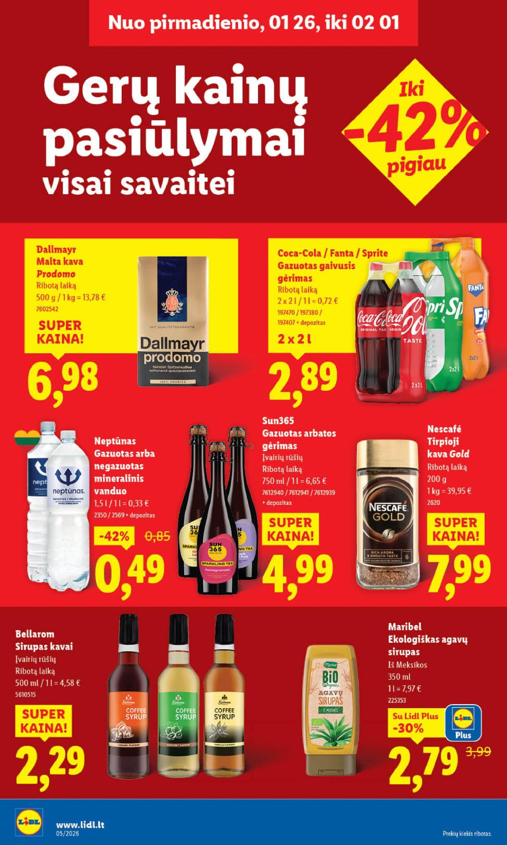 lidl - LIDL - Maisto prekių pasiūlymai (2026 01 26 - 2026 02 01) - page: 12