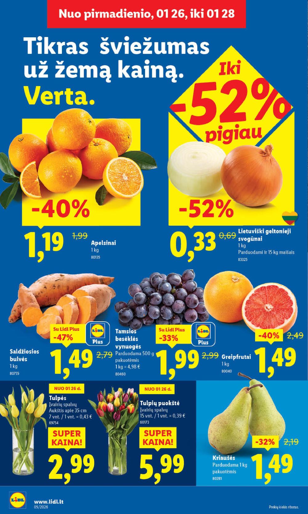 lidl - LIDL - Maisto prekių pasiūlymai (2026 01 26 - 2026 02 01) - page: 4