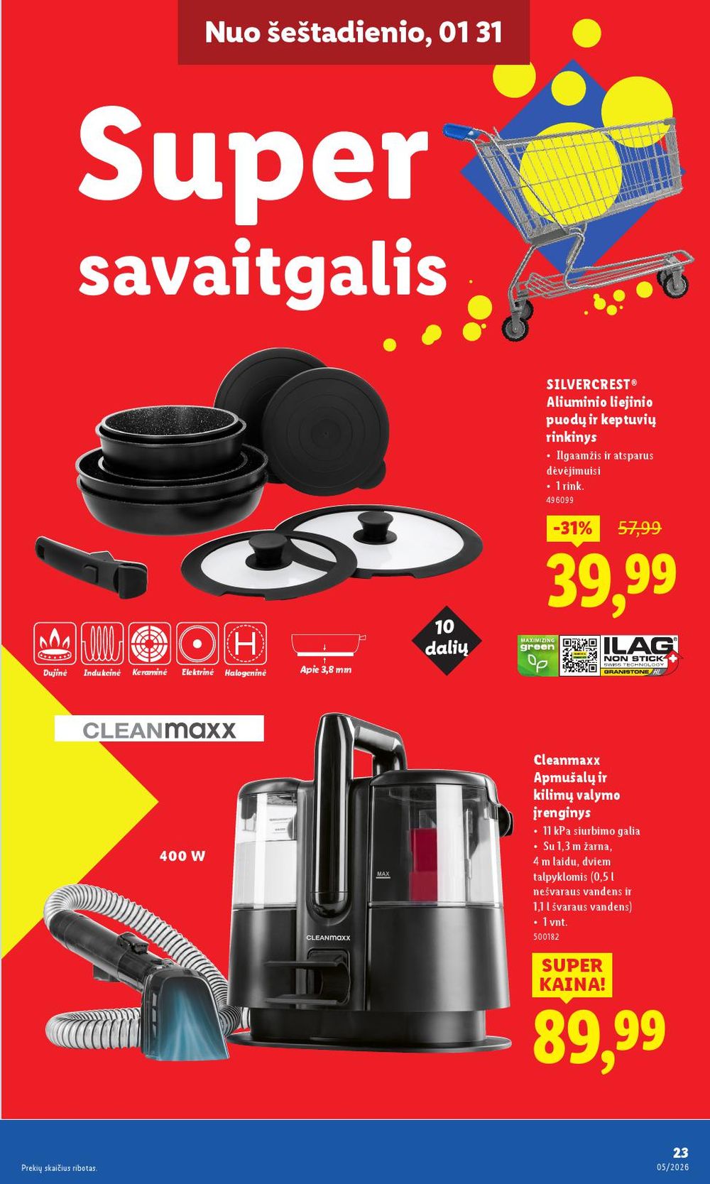 lidl - LIDL - Ne maisto prekių pasiūlymai (2026 01 26 - 2026 02 01) - page: 23