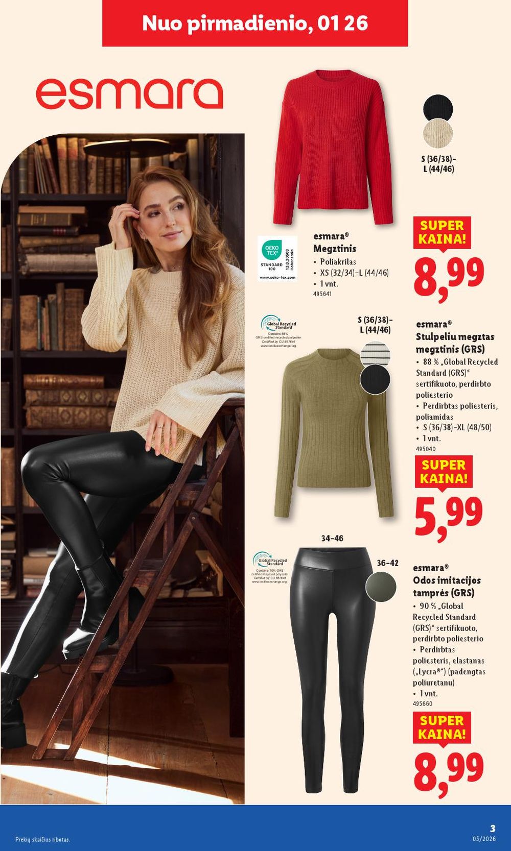 lidl - LIDL - Ne maisto prekių pasiūlymai (2026 01 26 - 2026 02 01) - page: 3