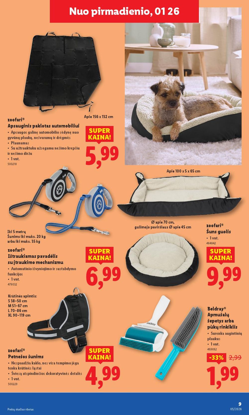 lidl - LIDL - Ne maisto prekių pasiūlymai (2026 01 26 - 2026 02 01) - page: 9