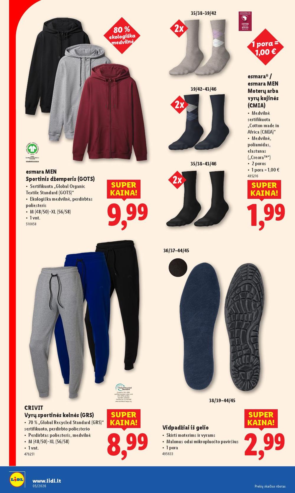 lidl - LIDL - Ne maisto prekių pasiūlymai (2026 01 26 - 2026 02 01) - page: 4