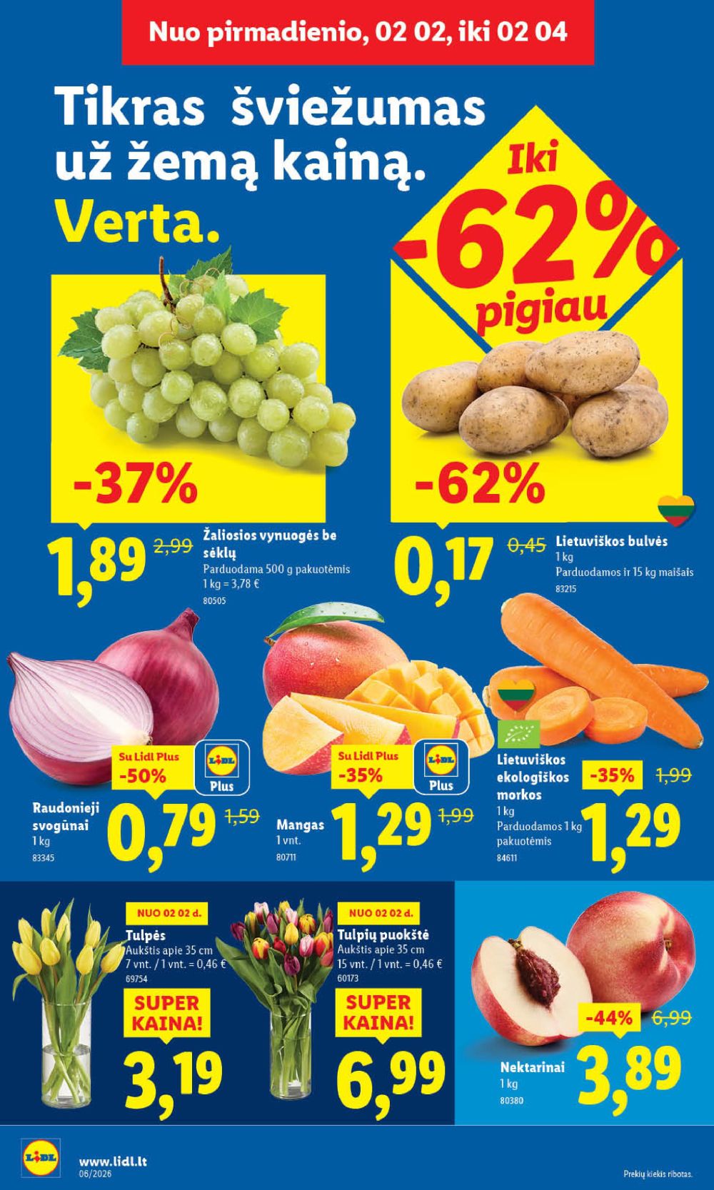 lidl - LIDL - Maisto prekių pasiūlymai (2026 02 02 - 2026 02 08) - page: 4