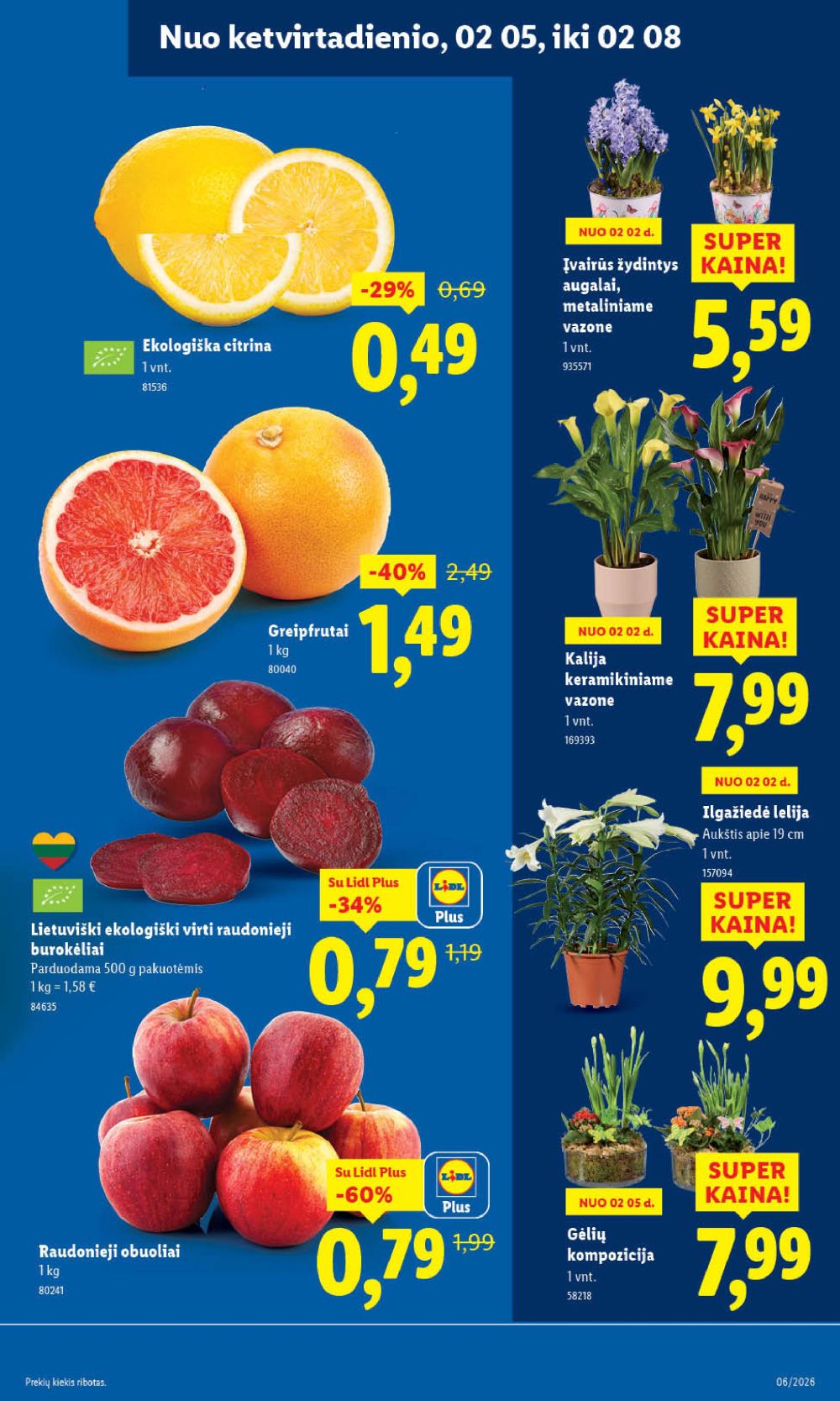lidl - LIDL - Maisto prekių pasiūlymai (2026 02 02 - 2026 02 08) - page: 39