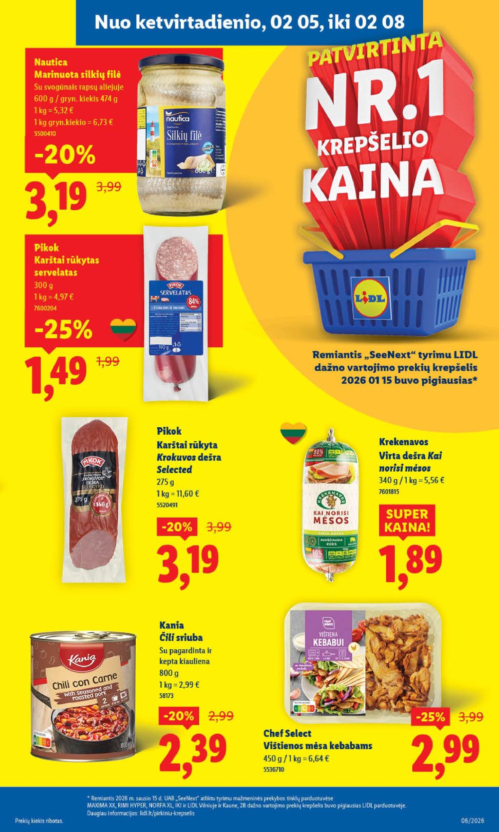 lidl - LIDL - Maisto prekių pasiūlymai (2026 02 02 - 2026 02 08) - page: 31