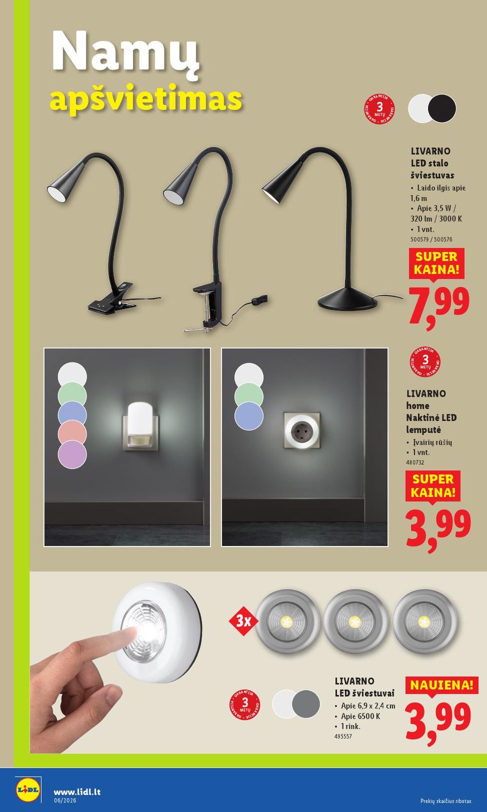 lidl - LIDL - Ne maisto prekių pasiūlymai (2026 02 02 - 2026 02 08) - page: 12