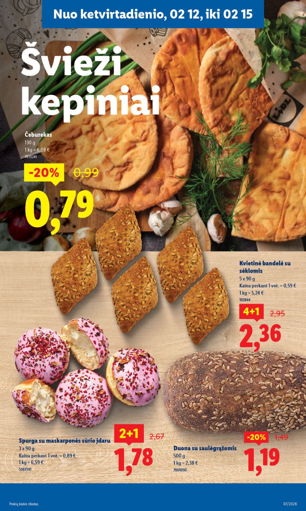 lidl - LIDL - Maisto prekių pasiūlymai (2026 02 09 - 2026 02 15) - page: 33