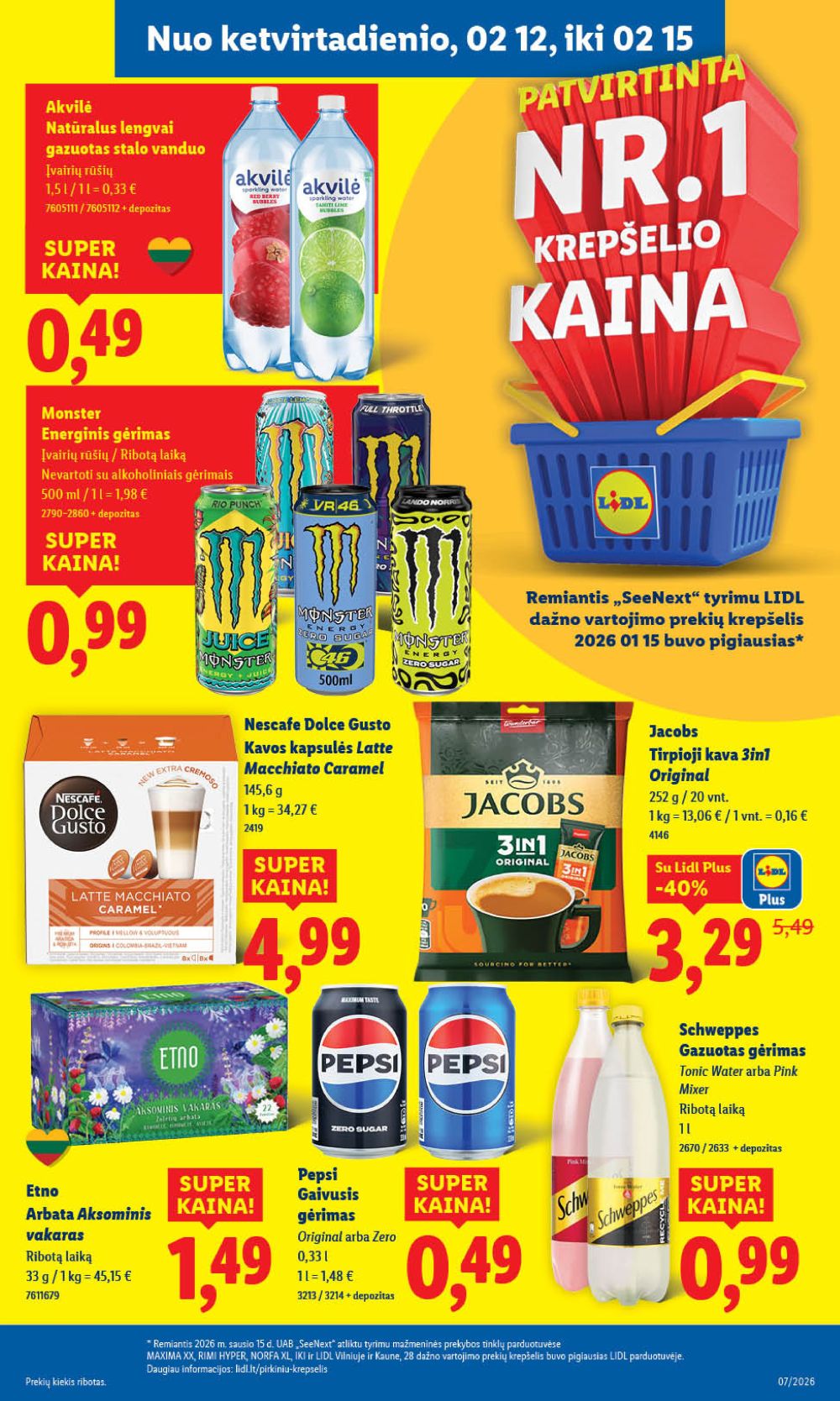lidl - LIDL - Maisto prekių pasiūlymai (2026 02 09 - 2026 02 15) - page: 29