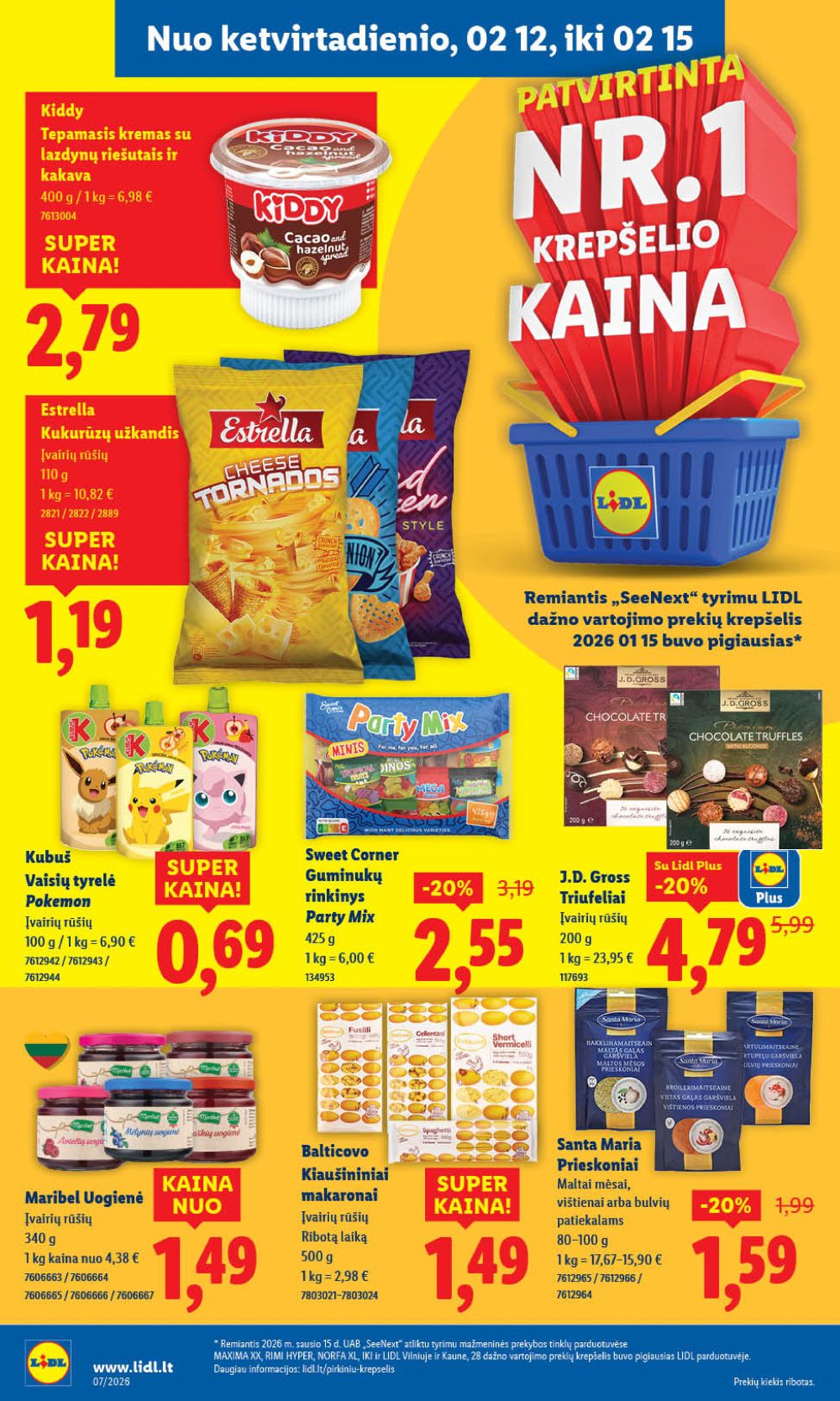 lidl - LIDL - Maisto prekių pasiūlymai (2026 02 09 - 2026 02 15) - page: 32