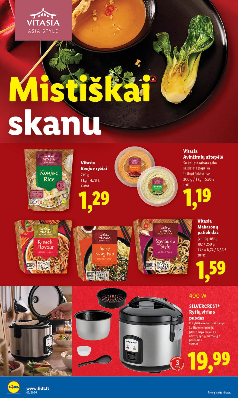 lidl - LIDL - Maisto prekių pasiūlymai (2026 02 09 - 2026 02 15) - page: 20