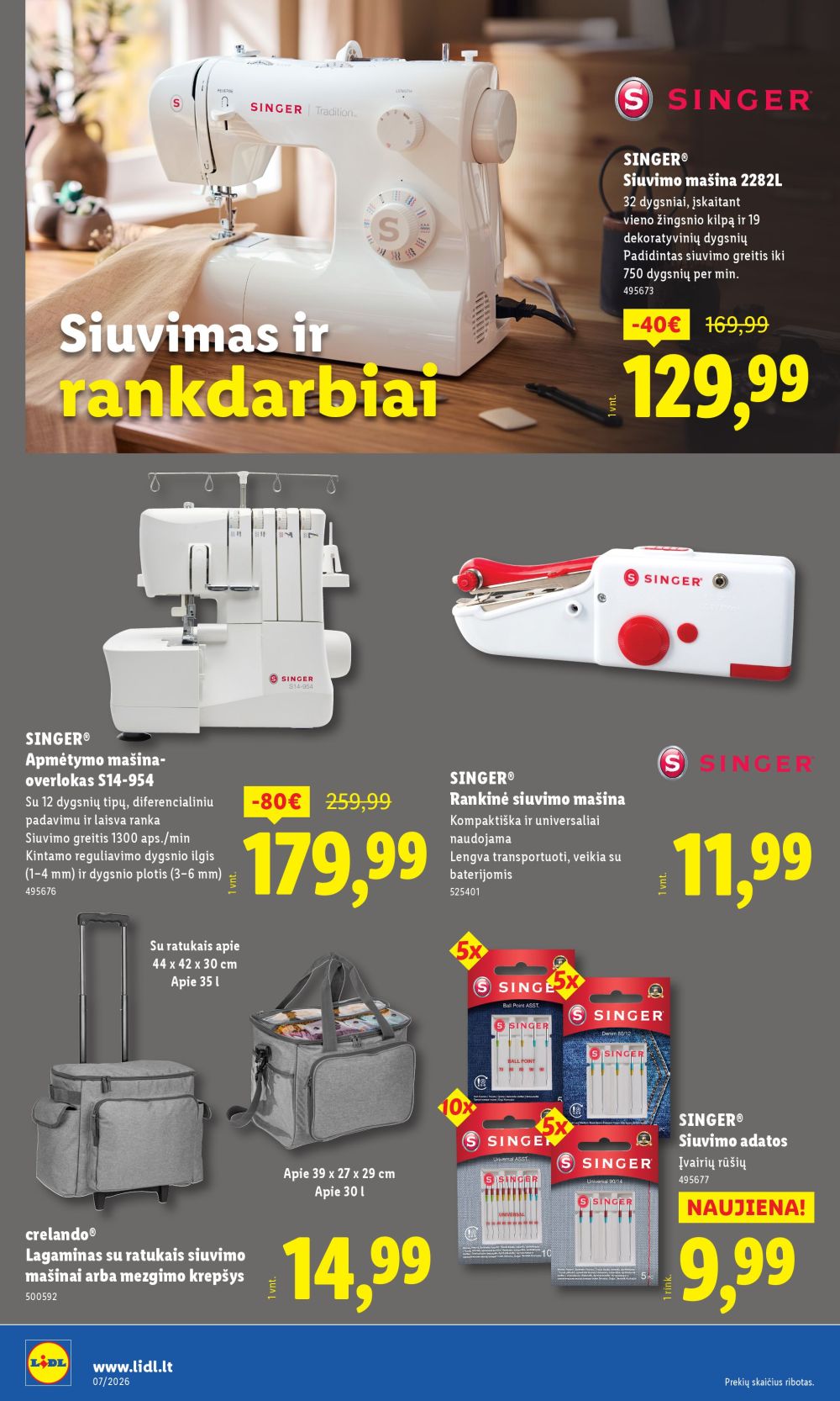 lidl - LIDL - Ne maisto prekių pasiūlymai (2026 02 09 - 2026 02 15) - page: 8